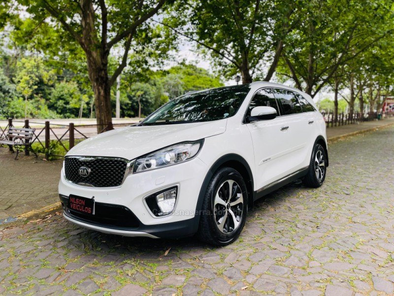 sorento 3.3 ex v6 24v gasolina 4p 7 lugares automatico 2016 novo hamburgo