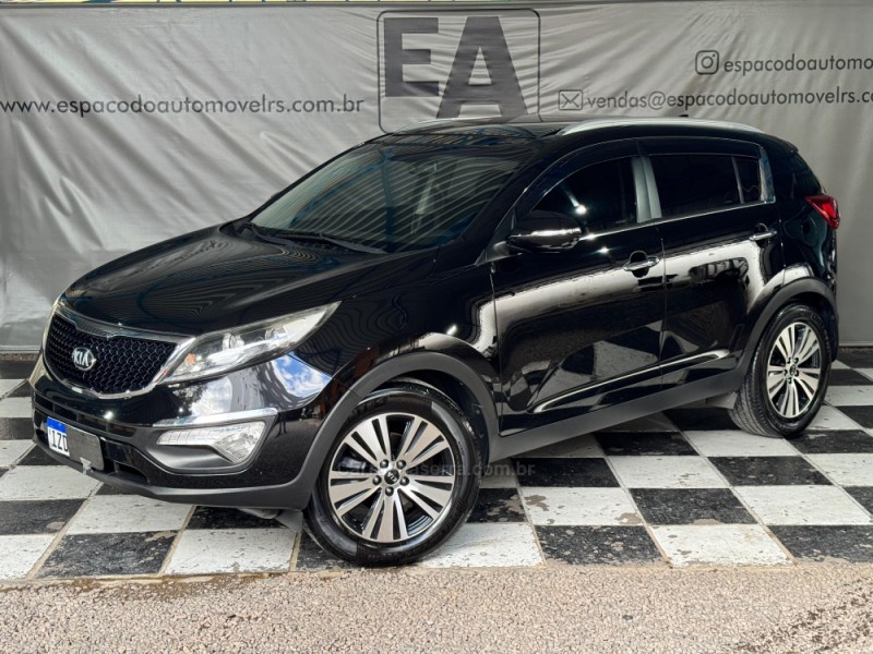 sportage 2.0 ex 4x2 16v flex 4p automatico 2015 nova prata