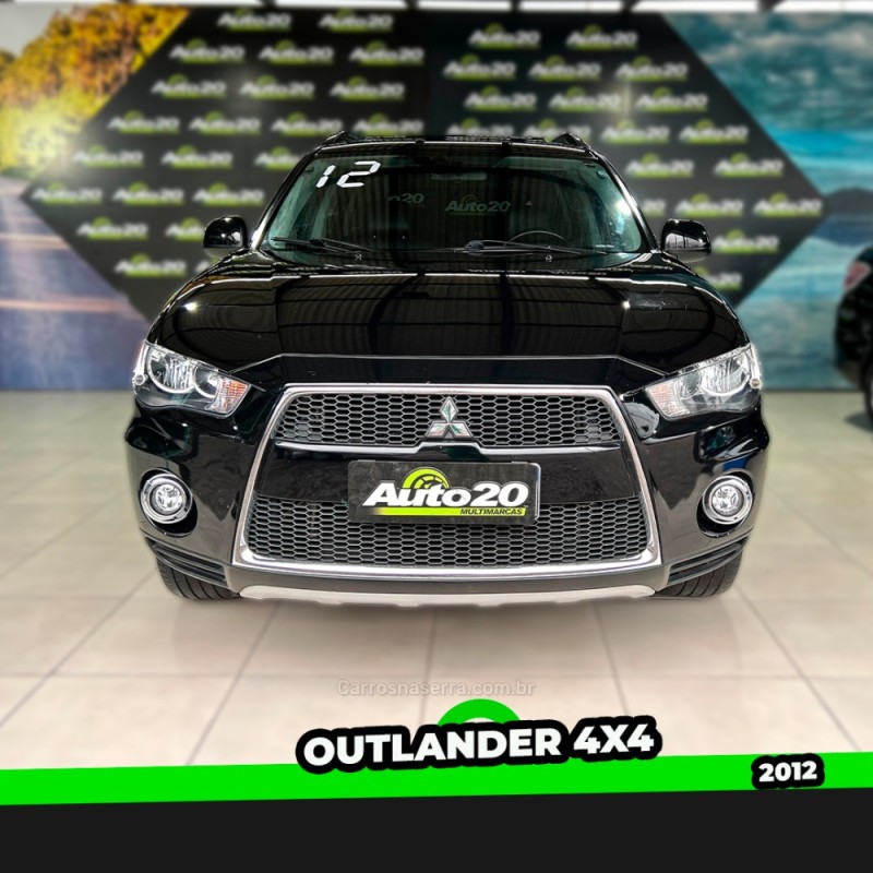 OUTLANDER 3.0 4X4 V6 24V GASOLINA 4P AUTOMÁTICO - 2012 - TAQUARA