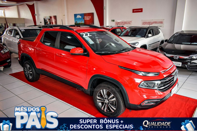 toro 1.3 freedom t270 4x2 16v flex 4p automatico 2022 santa cruz do sul