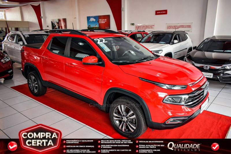 toro 1.3 freedom t270 4x2 16v flex 4p automatico 2022 santa cruz do sul