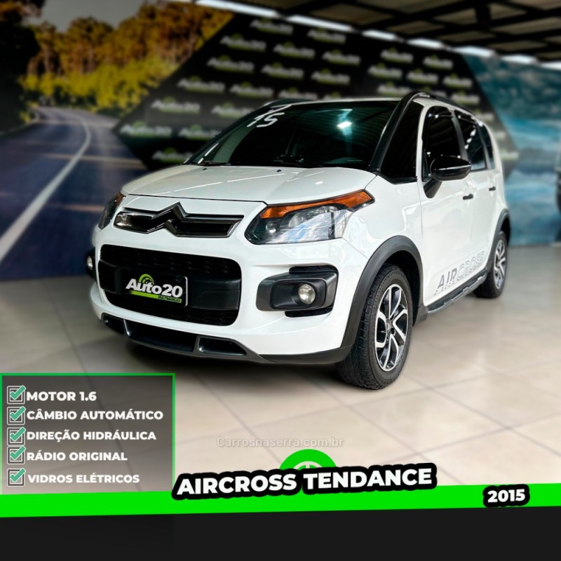 aircross 1.6 tendance 16v flex 4p automatico 2015 taquara