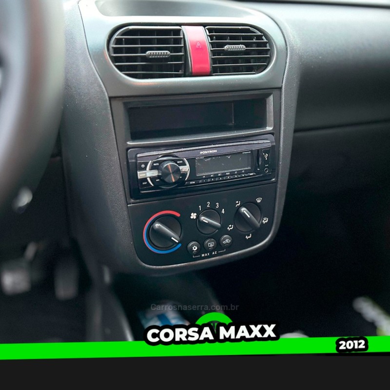 CORSA 1.4 MPFI MAXX 8V FLEX 4P MANUAL - 2012 - TAQUARA