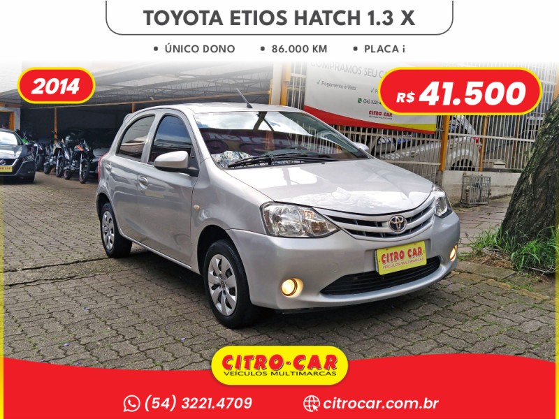 etios 1.3 x 16v flex 4p manual 2014 caxias do sul