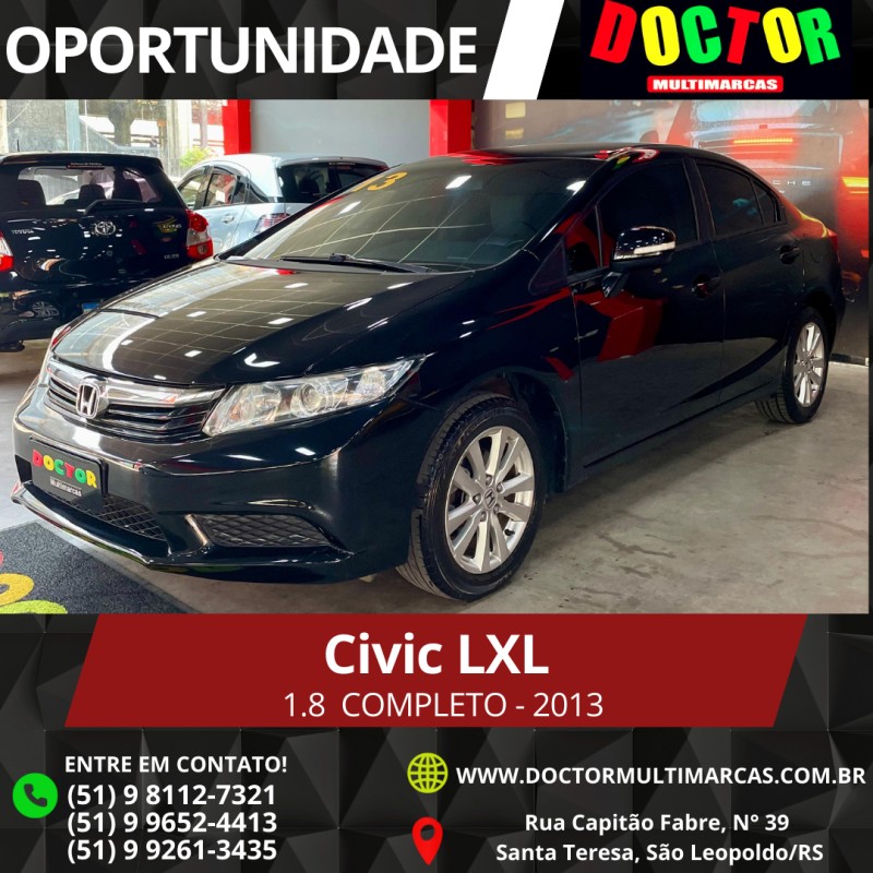 CIVIC 1.8 LXL SE 16V FLEX 4P AUTOMÁTICO