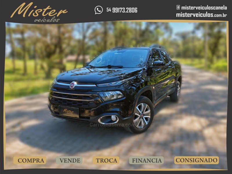 toro 1.8 16v evo flex freedom road automatico 2018 canela