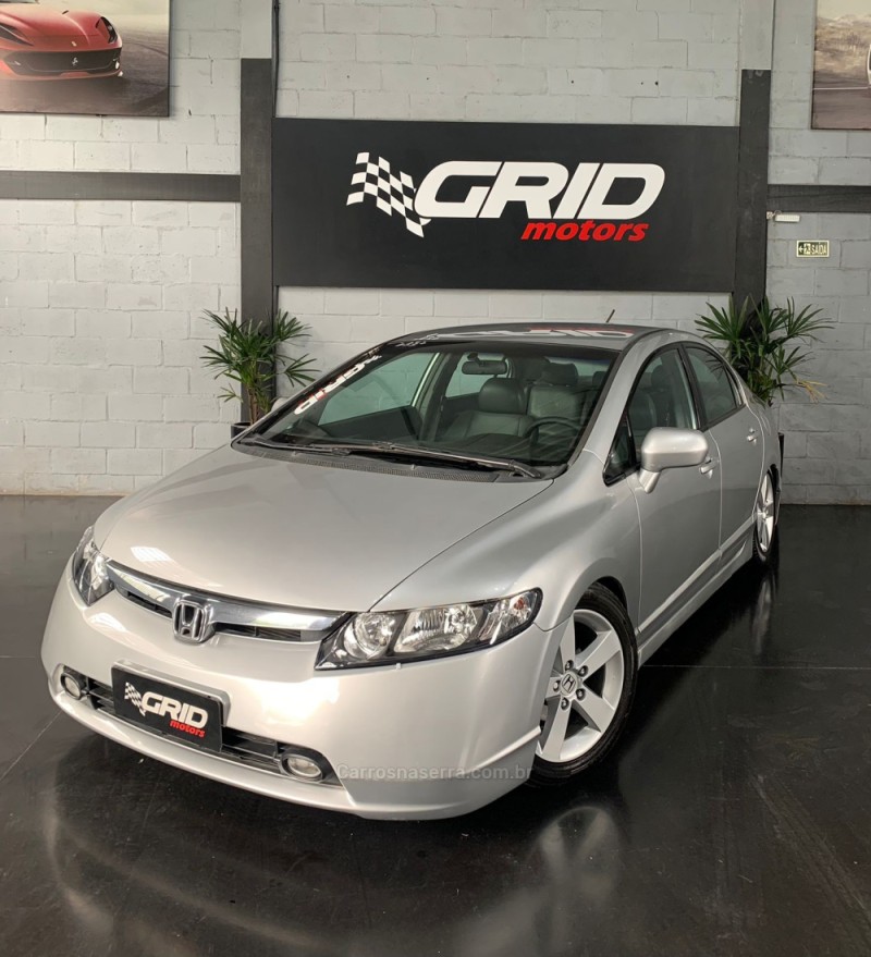 civic 1.8 lxs 16v flex 4p manual 2007 estancia velha