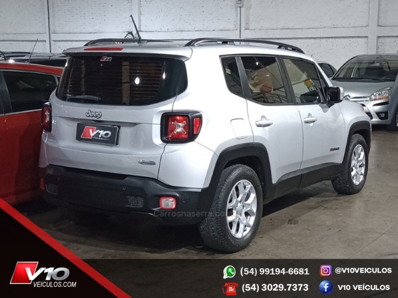 RENEGADE 1.8 16V FLEX LONGITUDE 4P AUTOMÁTICO - 2016 - CAXIAS DO SUL