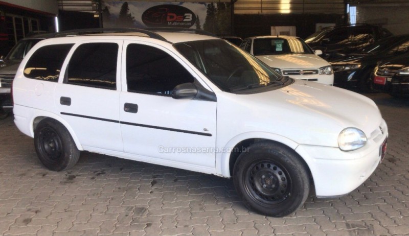 CORSA 1.6 MPFI GL WAGON 8V GASOLINA 4P MANUAL - 1997 - CAXIAS DO SUL