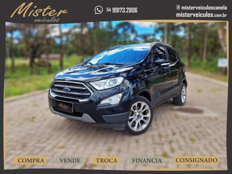 ecosport 1.5 titanium 16v flex 4p automatico 2020 canela