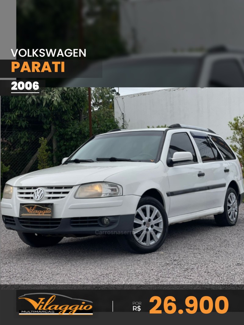 parati 1.8 mi plus 8v flex 4p manual g.iv 2006 caxias do sul