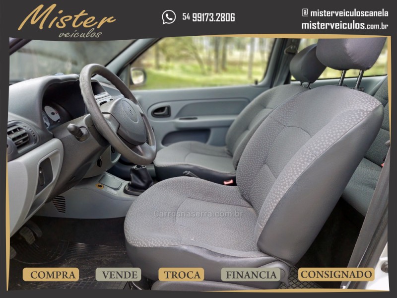 CLIO 1.0 CAMPUS 16V FLEX 2P MANUAL - 2011 - CANELA