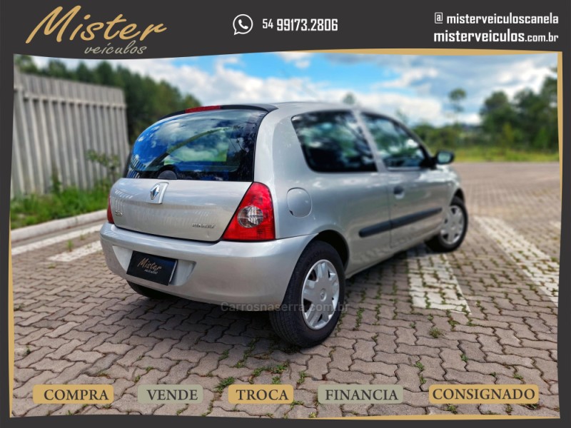 CLIO 1.0 CAMPUS 16V FLEX 2P MANUAL - 2011 - CANELA