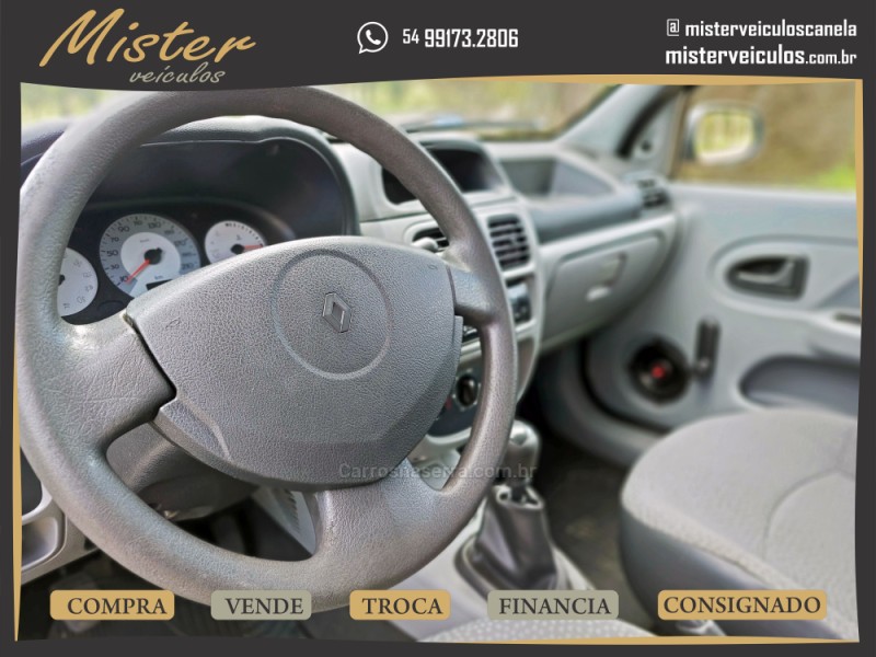 CLIO 1.0 CAMPUS 16V FLEX 2P MANUAL - 2011 - CANELA