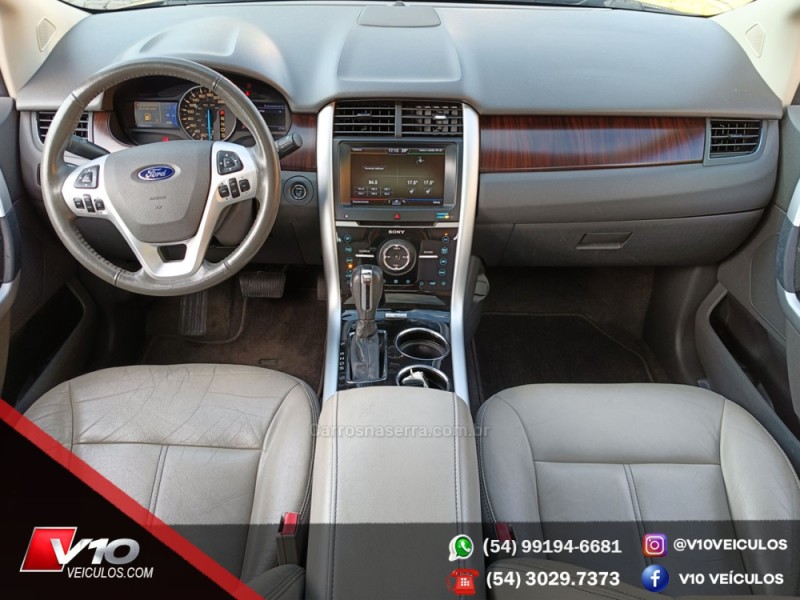 EDGE 3.5 LIMITED AWD V6 24V GASOLINA 4P AUTOMÁTICO - 2013 - CAXIAS DO SUL