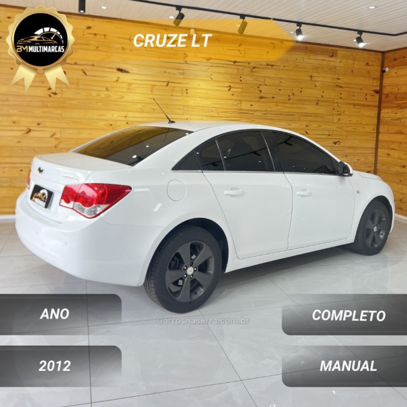 CRUZE 1.8 LT 16V FLEX 4P MANUAL - 2012 - VACARIA