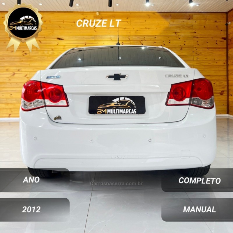 CRUZE 1.8 LT 16V FLEX 4P MANUAL - 2012 - VACARIA