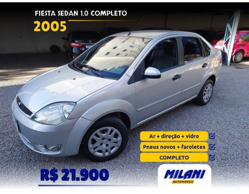 fiesta 1.0 mpi supercharger sedan 8v gasolina 4p manual 2005 bento goncalves