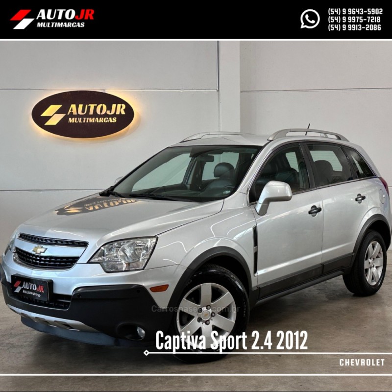 captiva 2.4 fwd sport 16v gasolina 4p automatico 2012 vacaria