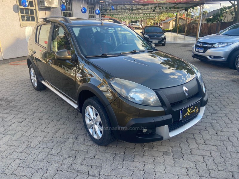 SANDERO 1.6 STEPWAY 16V FLEX 4P AUTOMÁTICO - 2014 - CANELA