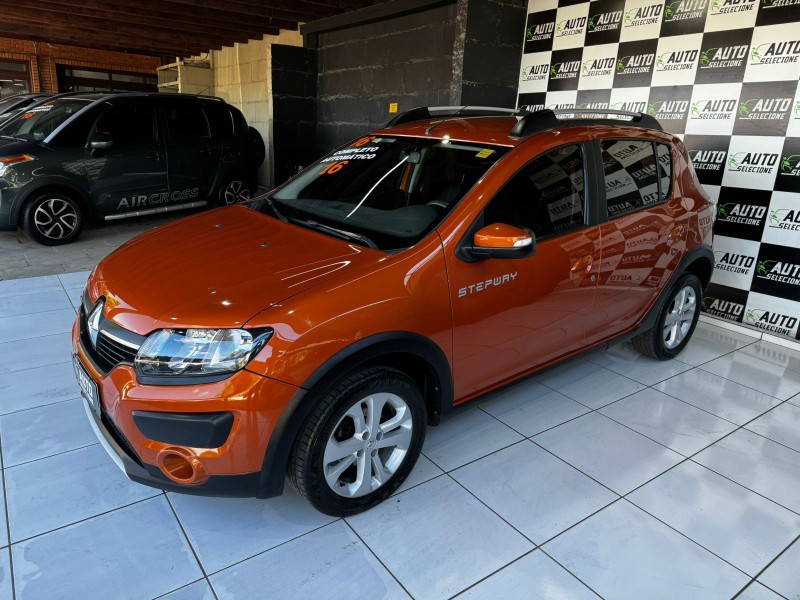 SANDERO 1.6 STEPWAY 8V FLEX 4P AUTOMATIZADO - 2016 - CAXIAS DO SUL