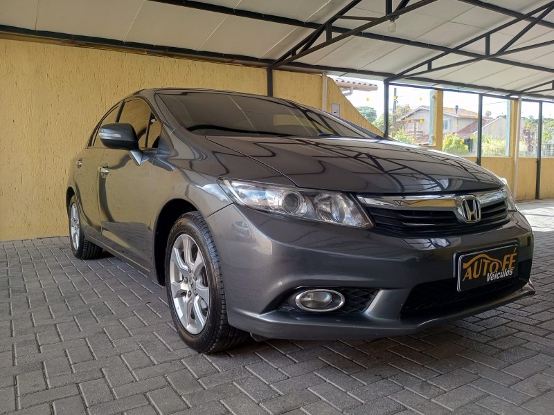 civic 2.0 exr 16v flex 4p automatico 2014 canela