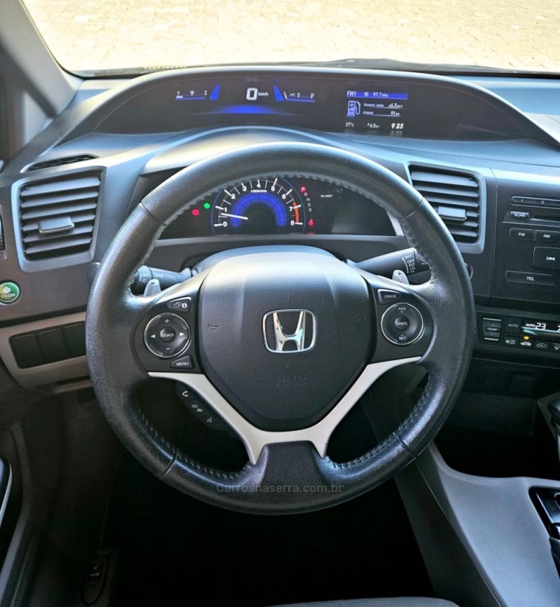 CIVIC 2.0 LXR 16V FLEX 4P AUTOMÁTICO - 2015 - LAJEADO