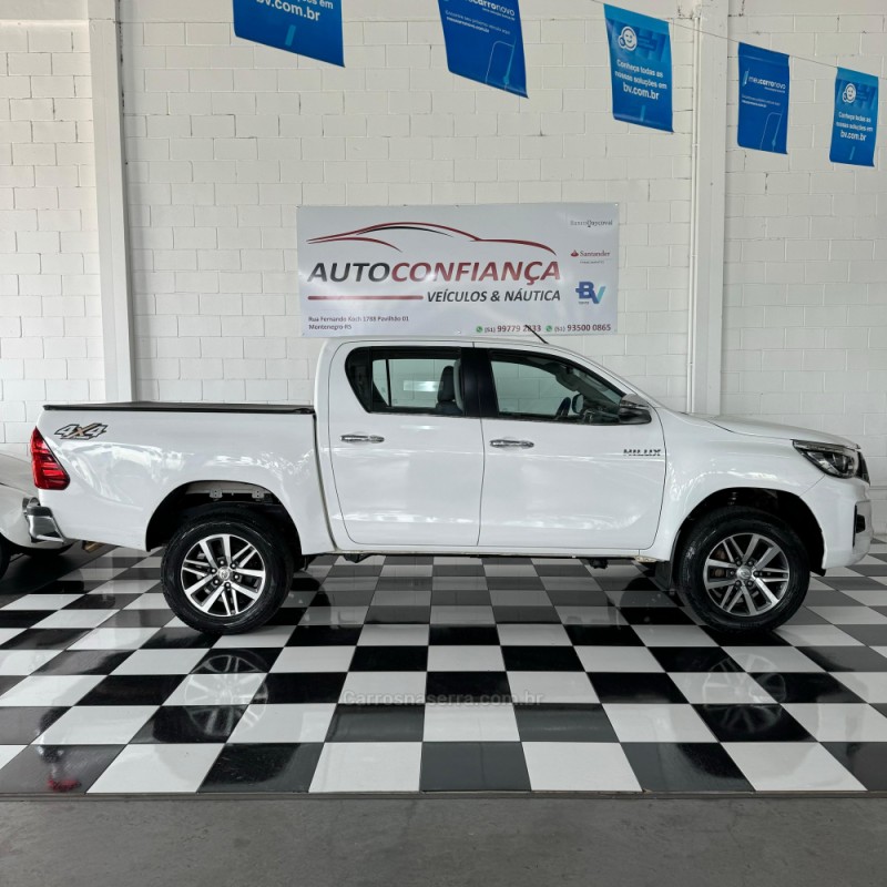 HILUX 2.8 SRX 4X4 CD 16V DIESEL 4P AUTOMÁTICO - 2018 - MONTENEGRO