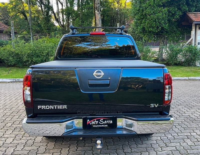 FRONTIER 2.5 SV ATTACK 4X4 CD TURBO ELETRONIC DIESEL 4P AUTOMÁTICO - 2016 - CANELA