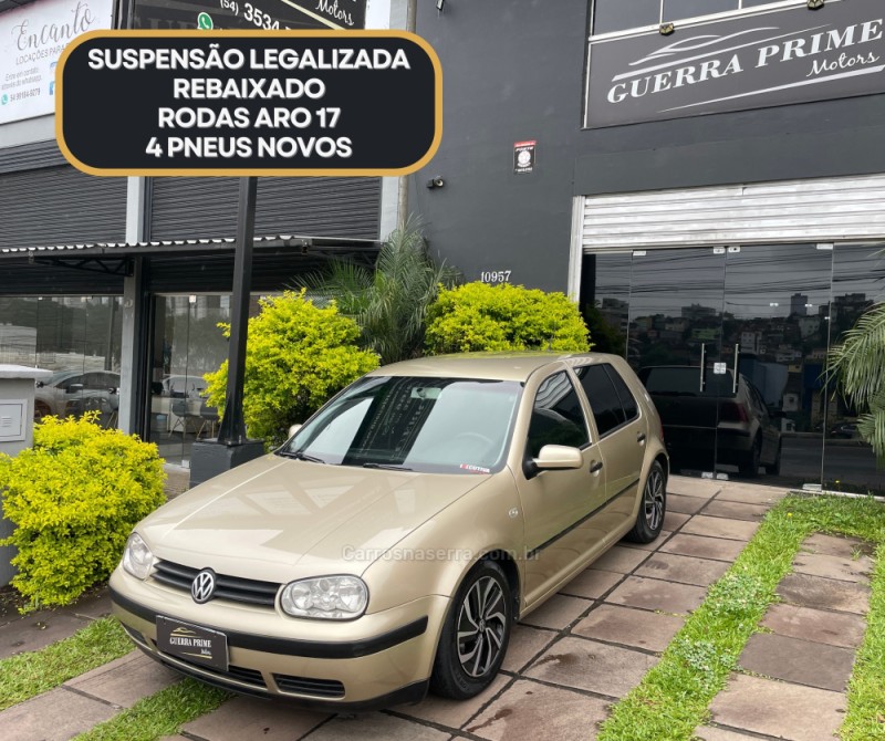 golf 1.6 mi 8v gasolina 4p manual 2001 caxias do sul