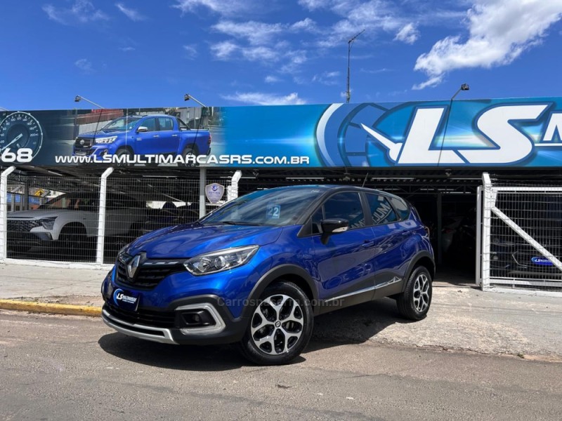 captur 1.3 intense turbo 16v flex 5p automatico 2022 venancio aires