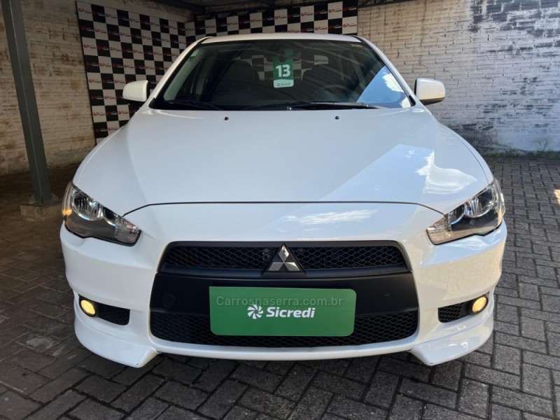 lancer 2.0 cvt 16v gasolina 4p automatico 2013 novo hamburgo