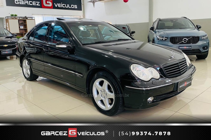 C 230 K 1.8 KOMPRESSOR AVANTGARDE 16V GASOLINA 4P AUTOMATICO - 2004 - BENTO GONçALVES