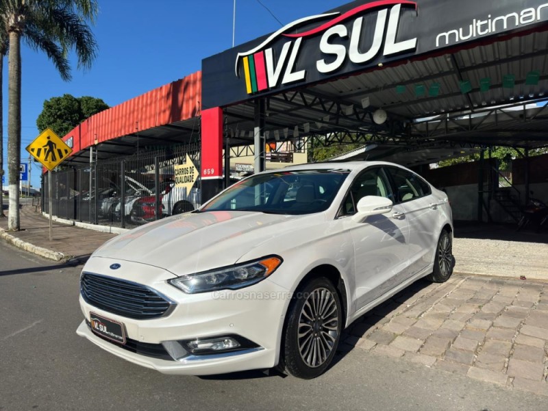 FUSION 2.0 TITANIUM PLUS AWD 16V GASOLINA 4P AUTOMÁTICO - 2018 - CAXIAS DO SUL