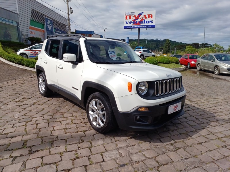 renegade 1.8 16v flex longitude 4p automatico 2016 flores da cunha