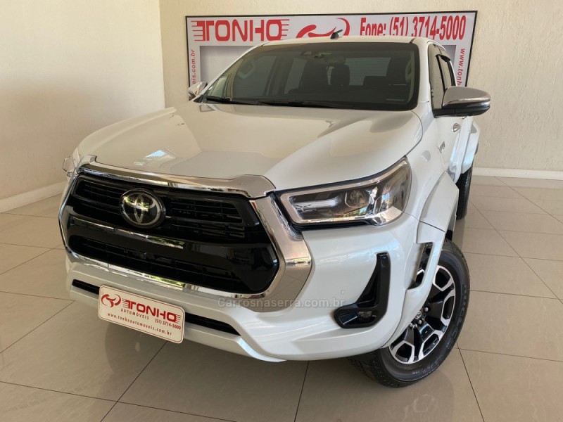 hilux 2.8 srx plus 4x4 cd turbo diesel 4p automatico 2024 lajeado