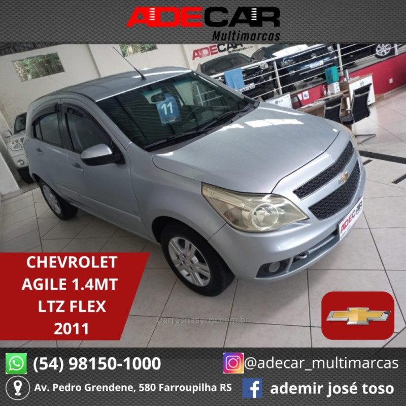 AGILE 1.4 MPFI LTZ 8V FLEX 4P MANUAL