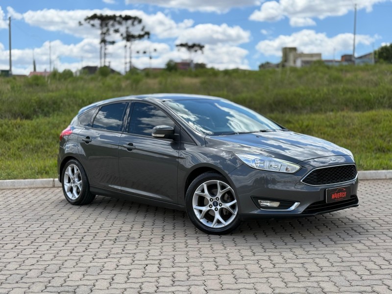 FOCUS 1.6 SE PLUS 16V FLEX 4P MANUAL - 2017 - LAGOA VERMELHA