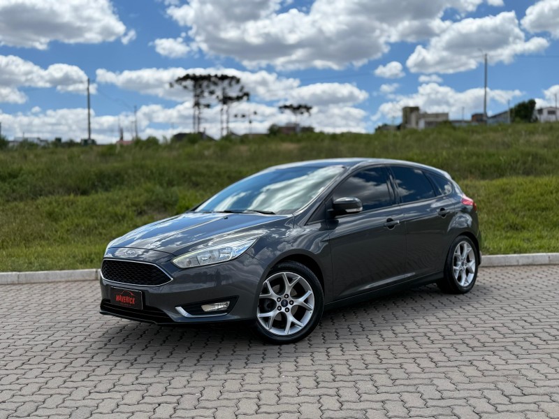 FOCUS 1.6 SE PLUS 16V FLEX 4P MANUAL - 2017 - LAGOA VERMELHA