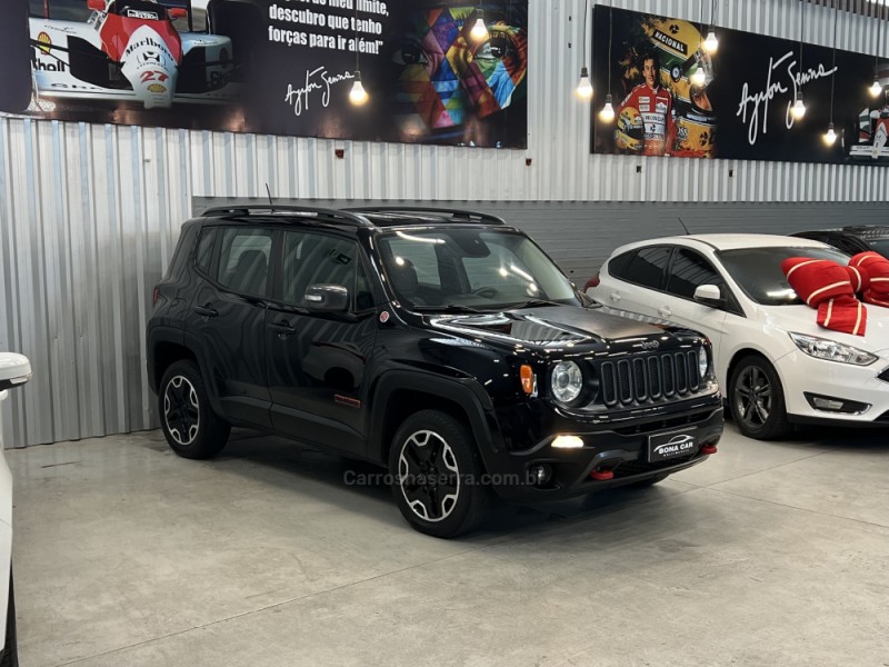 RENEGADE 2.0 16V TURBO DIESEL TRAILHAWK 4P 4X4 AUTOMÁTICO - 2016 - CAXIAS DO SUL