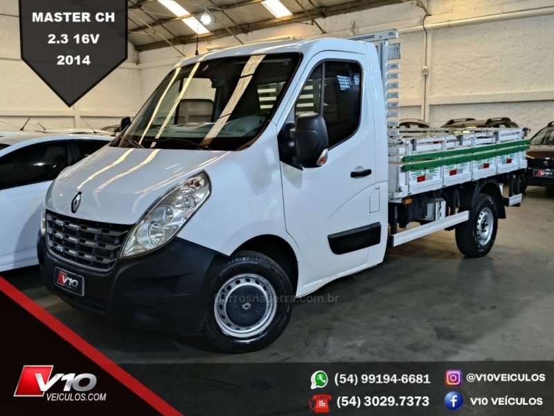 master 2.3 dci chassi cabine l2h1 16v diesel 2p manual 2014 caxias do sul