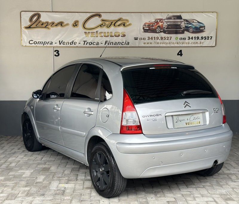 C3 1.4 I EXCLUSIVE 8V FLEX 4P MANUAL - 2012 - CAXIAS DO SUL