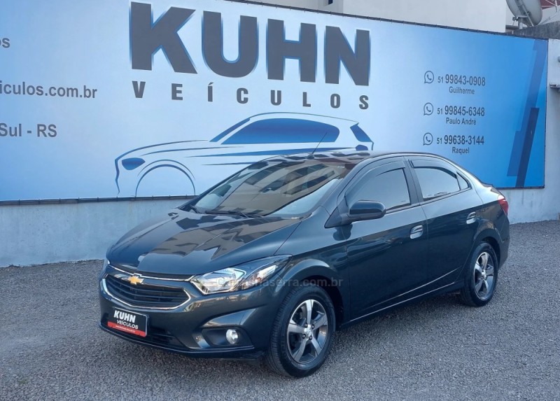 prisma 1.4 mpfi ltz 8v flex 4p automatico 2017 salvador do sul