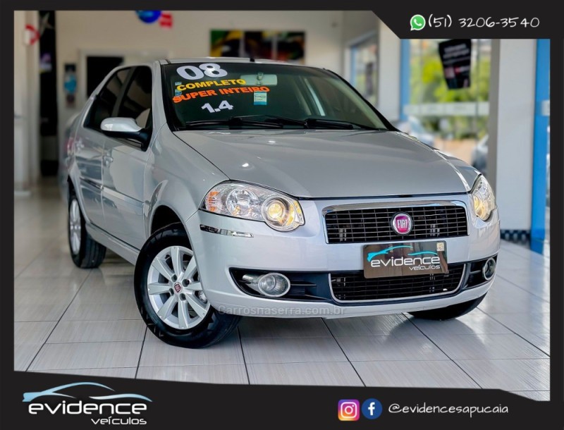 siena 1.4 mpi elx 8v flex 4p manual 2008 sapucaia do sul