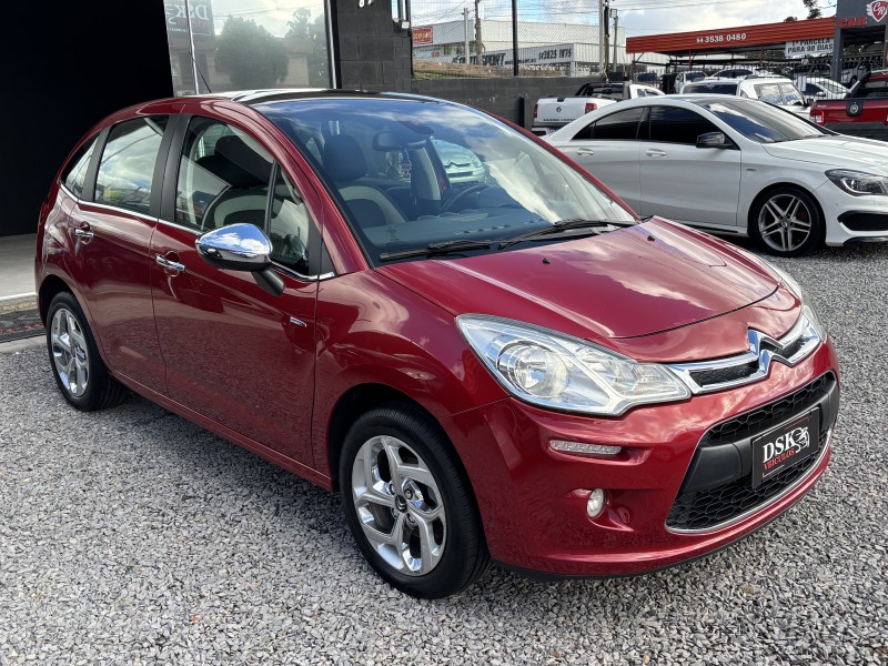 C3 1.6 EXCLUSIVE 16V FLEX 4P MANUAL - 2014 - CAXIAS DO SUL