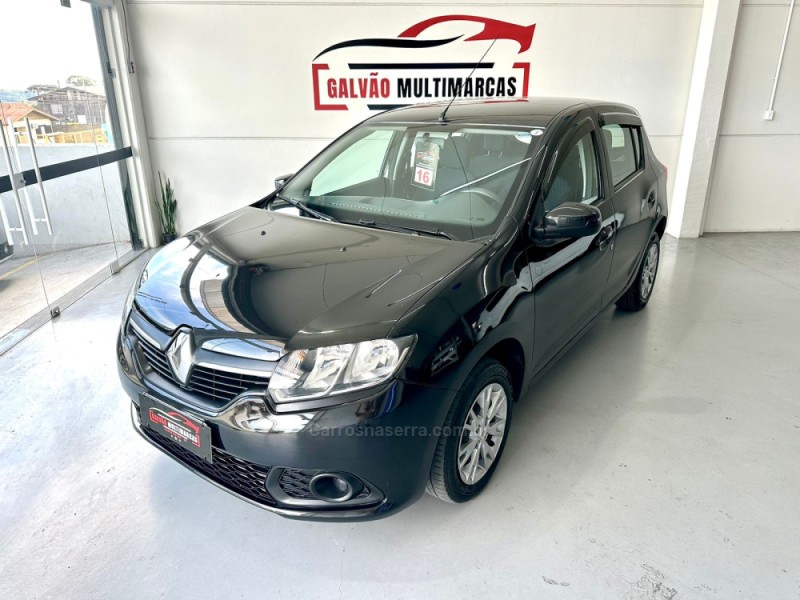 sandero 1.6 expression 8v flex 4p manual 2016 caxias do sul