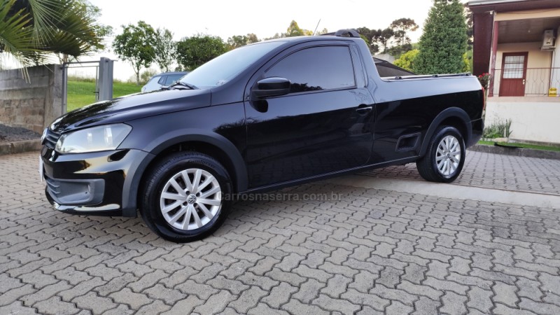 SAVEIRO 1.6 MI TREND CS 8V FLEX 2P MANUAL G.V - 2015 - NOVA PRATA