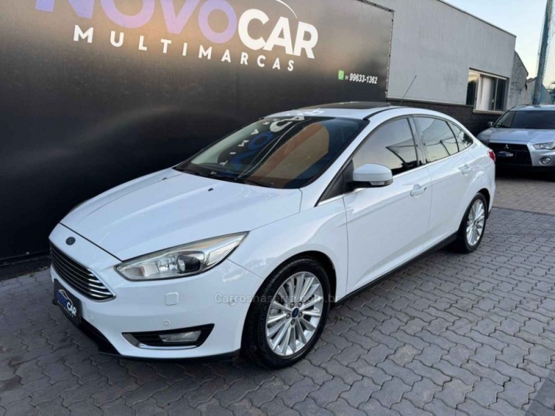 focus 2.0 titanium plus sedan 16v flex 4p automatico 2016 estancia velha