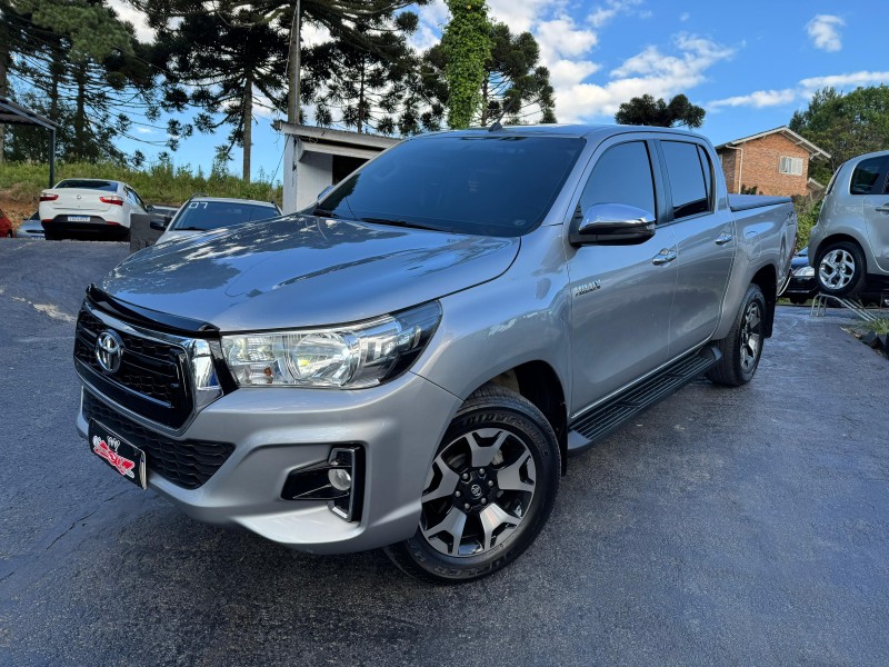 hilux 3.0 srv top 4x4 cd 16v turbo intercooler diesel 4p automatico 2019 caxias do sul