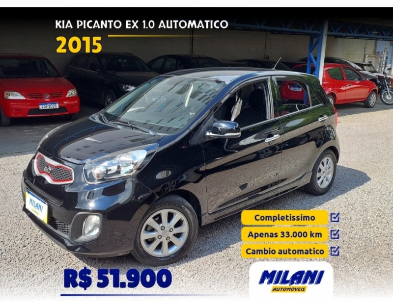 picanto 1.0 ex4 at 12v flex automatico 2015 bento goncalves